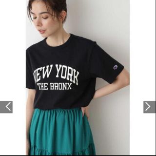 ナチュラルビューティーベーシック(NATURAL BEAUTY BASIC)のNBB Champion NewYork Tシャツ(Tシャツ(半袖/袖なし))