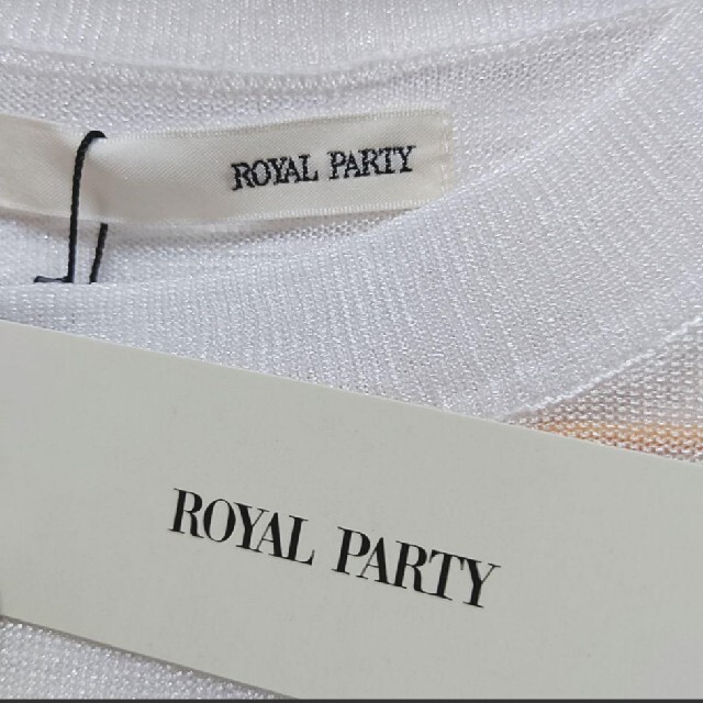 ROYAL PARTY(ロイヤルパーティー)のシアートップス レディースのトップス(カットソー(半袖/袖なし))の商品写真