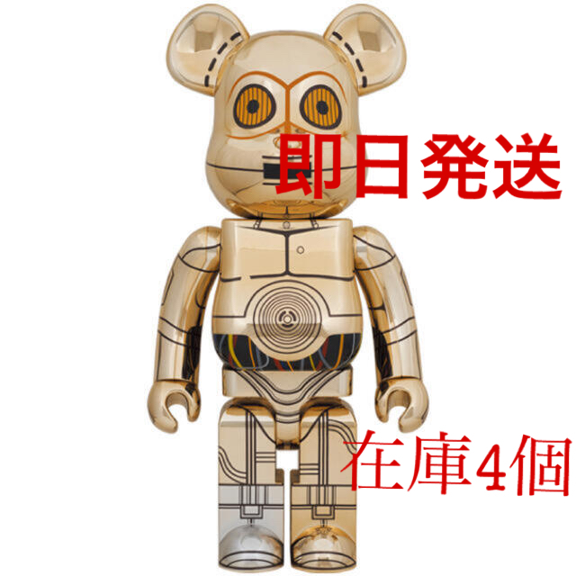 MEDICOM TOY(メディコムトイ)のBE@RBRICK C-3PO 1000％ ベアブリック エンタメ/ホビーのフィギュア(その他)の商品写真