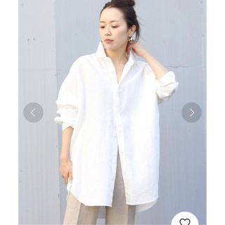 プラージュ(Plage)のplage Linen Big シャツ(シャツ/ブラウス(長袖/七分))