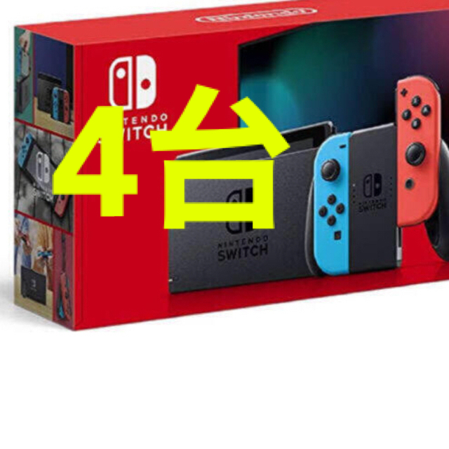 ニンテンドースイッチ 4台まとめ Nintendo Switch ネオン セット