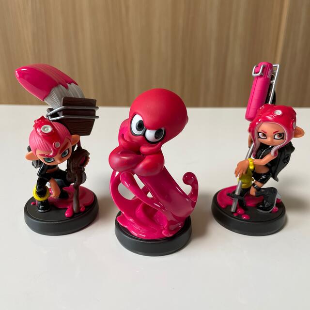 スプラトゥーンamiibo トリプルセット　[タコ・タコボーイ・タコガール]