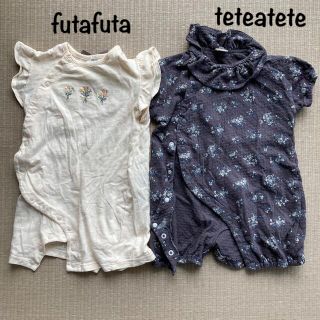 フタフタ(futafuta)の⭐︎カバーオール.ロンパース⭐︎(カバーオール)