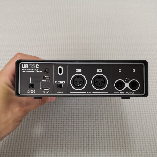 Steinberg UR22C オーディオインターフェース 楽器のDTM/DAW(オーディオインターフェイス)の商品写真