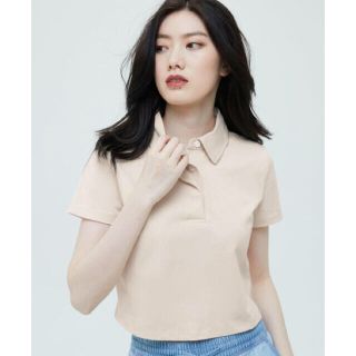 ザラ(ZARA)の値下げ　gap ピュアコットンショートポロシャツ(シャツ/ブラウス(半袖/袖なし))