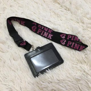 ヴィクトリアズシークレット(Victoria's Secret)のVICTORIA'S SECRET PINK 定期・会員証・ICカード 入れ(名刺入れ/定期入れ)