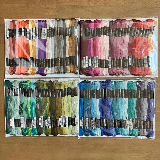 コスモ刺繍糸　25番　100束　（h）