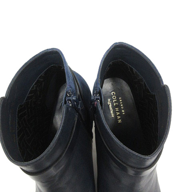 Cole Haan(コールハーン)のコールハーン ブーツ SYLVAN BOOTIE ブーティ 7B 24cm 紺 レディースの靴/シューズ(ブーツ)の商品写真