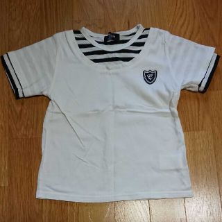 コムサイズム(COMME CA ISM)のCOMME  CA ISM 重ね着風 半袖 Tシャツ 110 コムサ(Tシャツ/カットソー)