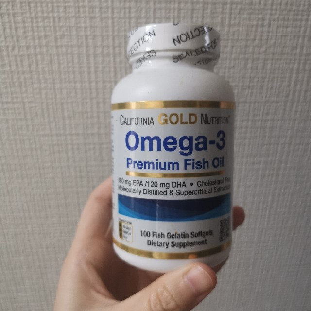 Omega- Premium fish oil 食品/飲料/酒の健康食品(その他)の商品写真