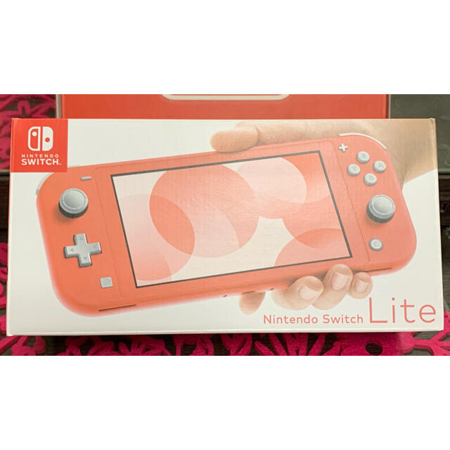 Nintendo Switch LITE 本体　コーラル　新品