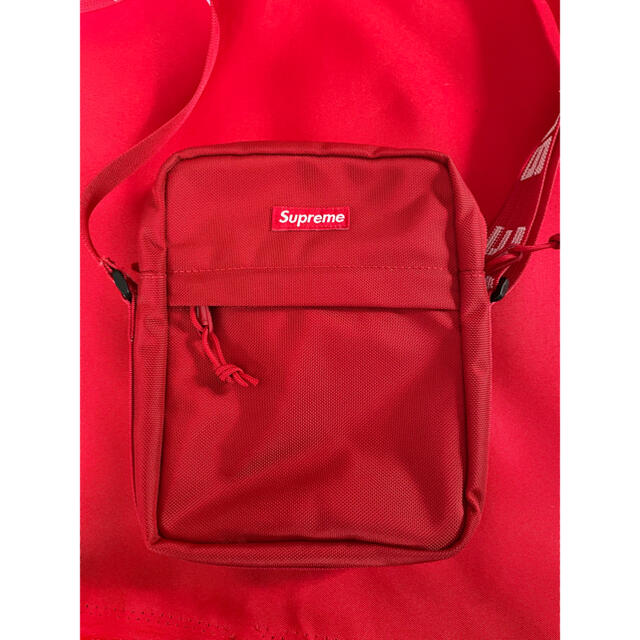 18SS Supreme Shoulder Bag Black 2