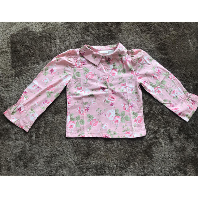 LAURA ASHLEY(ローラアシュレイ)のローラアシュレイ　シャツ　キッズ キッズ/ベビー/マタニティのキッズ服女の子用(90cm~)(ブラウス)の商品写真