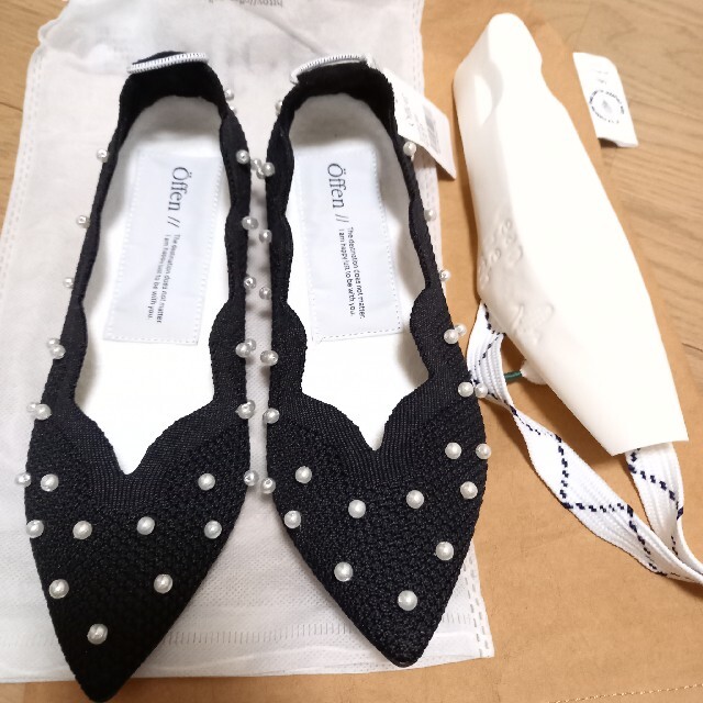 週末お値下げ♪Offen// オッフェン パールパンプス 週末お値下げ♪Offen// オッフェン パールパンプス