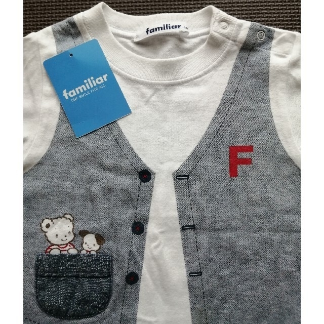 familiar(ファミリア)の専用3点　ファミリアTシャツ90 キッズ/ベビー/マタニティのキッズ服男の子用(90cm~)(Tシャツ/カットソー)の商品写真