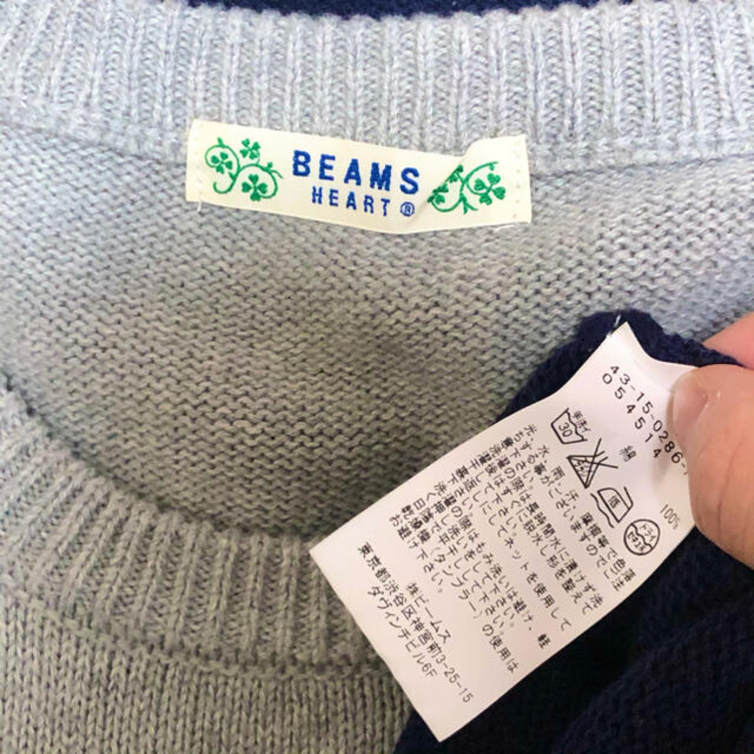 BEAMS(ビームス)のBEAMS HEART レディース ロゴニット セーター レディースのトップス(ニット/セーター)の商品写真