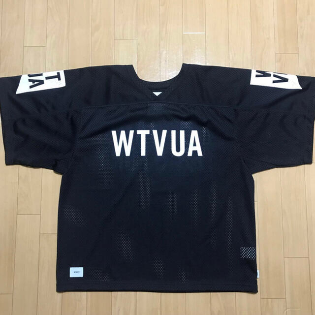 W)taps(ダブルタップス)のWTAPS QB BLACK Lサイズ  メンズのトップス(Tシャツ/カットソー(半袖/袖なし))の商品写真