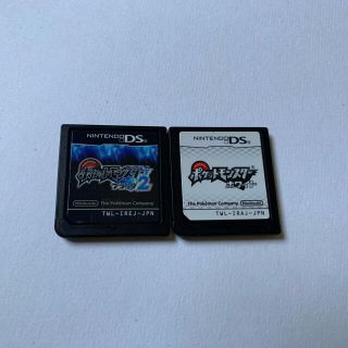 ニンテンドーDS(ニンテンドーDS)のポケモン　ブラック2とホワイト(携帯用ゲームソフト)