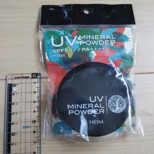 ハイム UVミネラルパウダー SPF50+ PA++++(6g) 無香料 パフ付 コスメ/美容のベースメイク/化粧品(ファンデーション)の商品写真