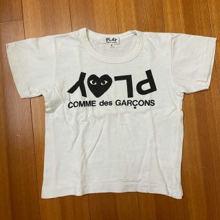 コムデギャルソン(COMME des GARCONS)のCOMME des GARCONS PLAY KIDS Tシャツ　SIZE2(Tシャツ/カットソー)