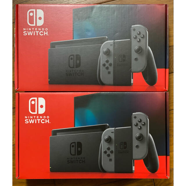 ニンテンドースイッチ 本体 2台 Nintendo Switch グレー