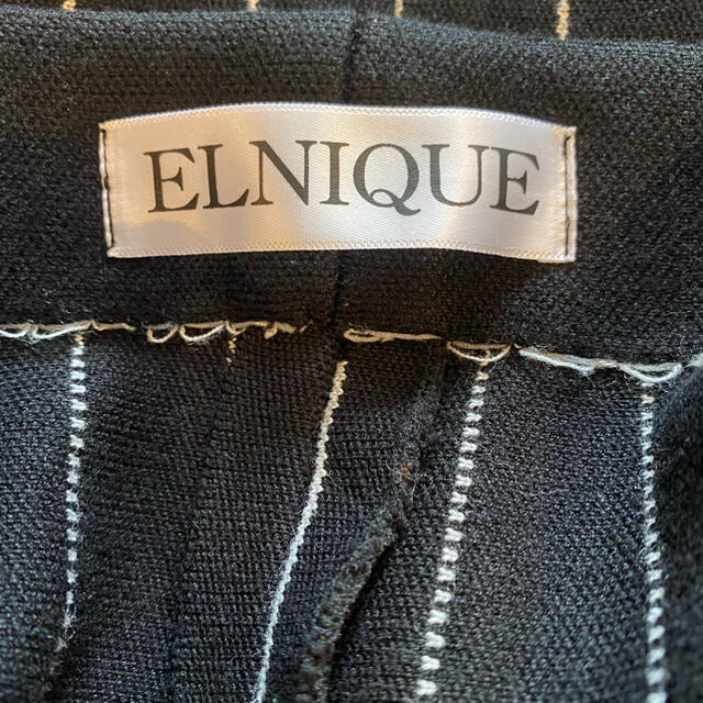 ELNIQUE black×whiteストライプマーメイドロングスカート 3