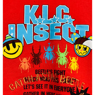 ケーエルシー(KLC)の【KLC】昆虫トレーナー♪~130~(Tシャツ/カットソー)