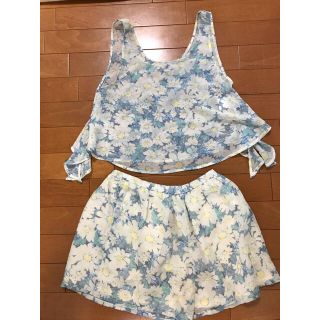 ダズリン(dazzlin)のダズリン　セットアップ　夏服　可愛い　安い　オシャレ(セット/コーデ)