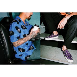 ワコマリア(WACKO MARIA)のWACKO MARIA VANS VAULT OG SLIP-ON スリッポン (スニーカー)