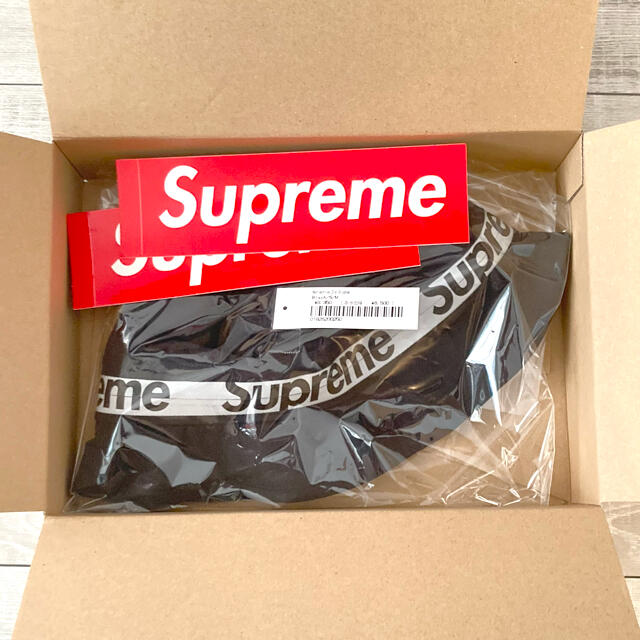 Supreme Reflective Zip Crusher Black ハット