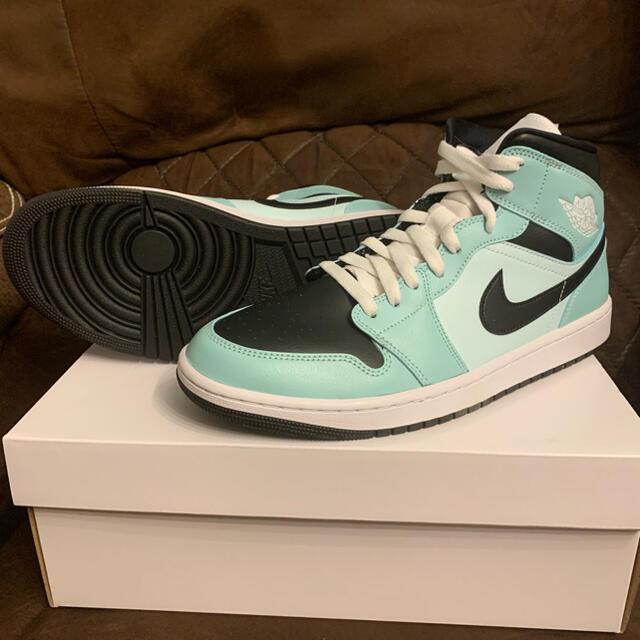 NIKE WMNS AIR JORDAN 1 MID "AQUA BLUE"29