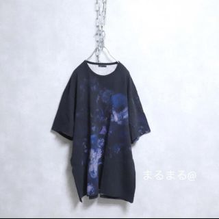 ラッドミュージシャン(LAD MUSICIAN)のlad musician BIG T shirt 花柄　44s(Tシャツ/カットソー(半袖/袖なし))