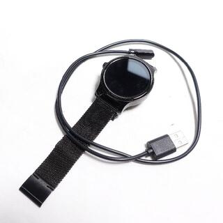 HELIUS　スマートウォッチ　ブラック(腕時計(デジタル))
