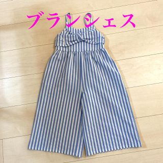 ブランシェス(Branshes)の新品 ブランシェス リボン オールインワン サロペット(パンツ/スパッツ)