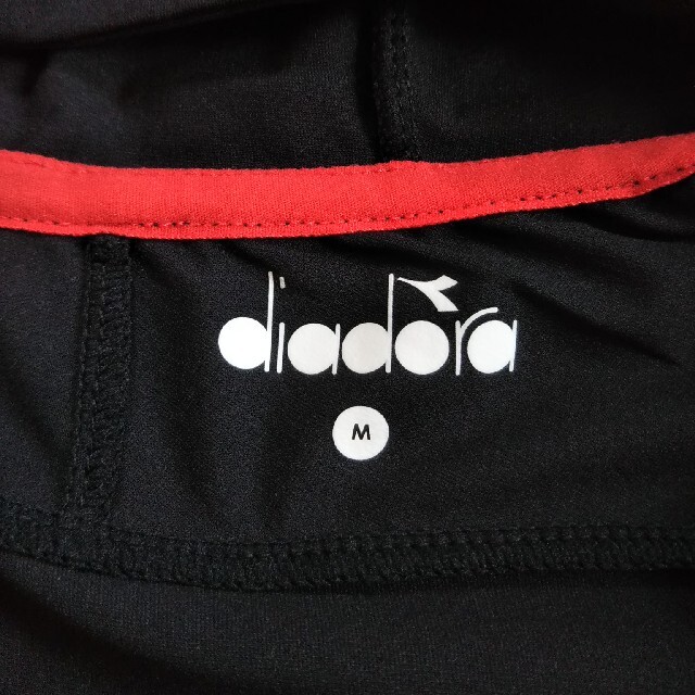 DIADORA(ディアドラ)のタグ付 ディアドラ パーカー レディース M ブラック 黒 レディースのトップス(パーカー)の商品写真