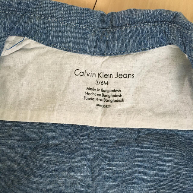 Calvin Klein(カルバンクライン)のシャツと半ズボン キッズ/ベビー/マタニティのベビー服(~85cm)(シャツ/カットソー)の商品写真