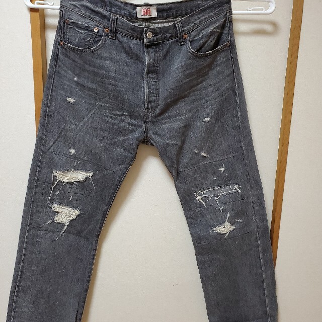 Levis 501 ダメージデニム　w36