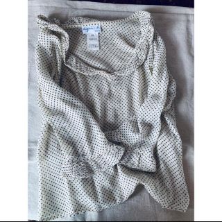 アニエスベー(agnes b.)の専用　agnes b.dot frill shirt(シャツ/ブラウス(長袖/七分))