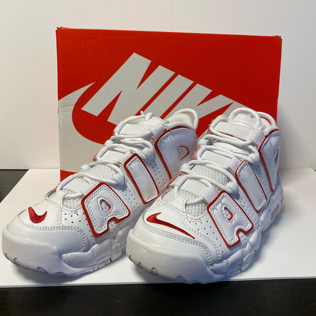 【新品・未使用】NIKE AIR MORE UPTEMPO GS 23cm 1