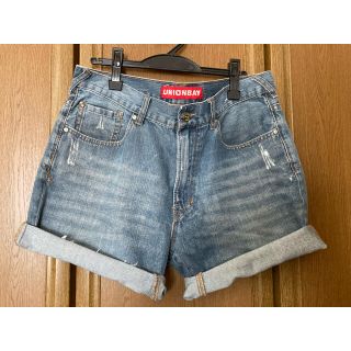 【中古】カジュアル/ジーンズ/デニム/ショーパン/大きいサイズ/2XLう/3XL(ショートパンツ)