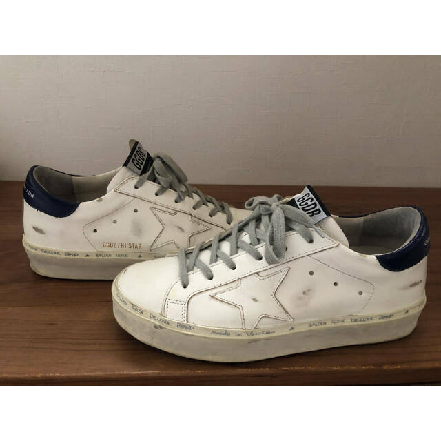 DEUXIEME CLASSE(ドゥーズィエムクラス)の ◇*GOLDEN GOOSE WHITE SNEAKERS   レディースの靴/シューズ(スニーカー)の商品写真