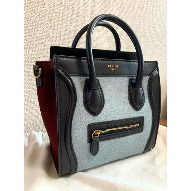 celine ナノラゲージ　ハラコ　美品　小嶋陽菜