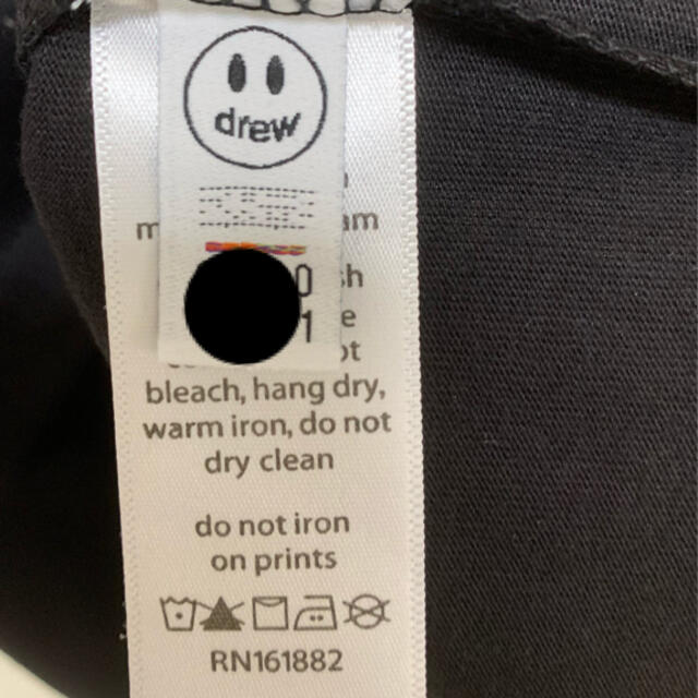 【大SALE】DREW HOUSE シャツ　ドリューハウス　Sサイズ　ブラック メンズのトップス(Tシャツ/カットソー(半袖/袖なし))の商品写真