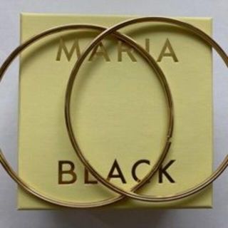 Maria Black 　Sunset 70 hoop　イヤリング　ゴールド