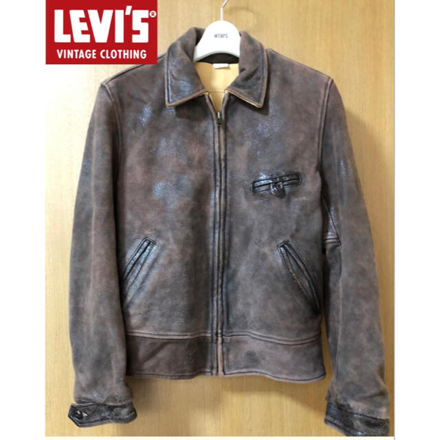 希少 LEVIS®VINTAGECLOTHINGリバーシブルレザージャケット