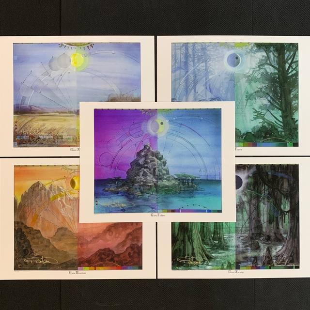 末裔の道/Gruland】サイン入り複製原画 Terese Nielsen