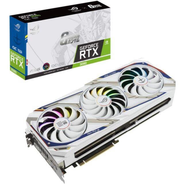 新品未開封 ROG-STRIX-RTX-3080-GUNDAM-EDITION 87500円 安い専門店 PC