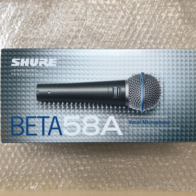 SHURE BETA58A ダイナミック マイクロフォン 新品未使用×4点