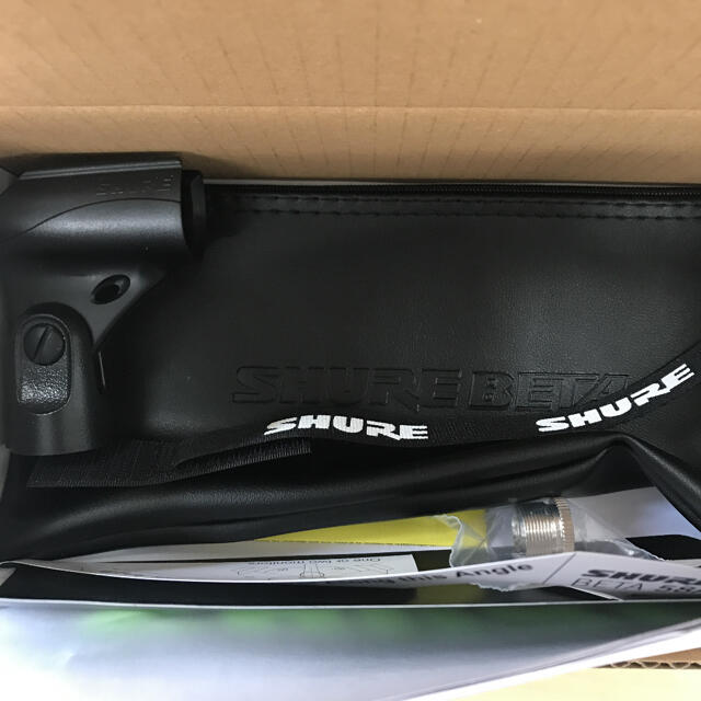 SHURE BETA58A ダイナミック マイクロフォン 新品未使用×4点 楽器のレコーディング/PA機器(マイク)の商品写真