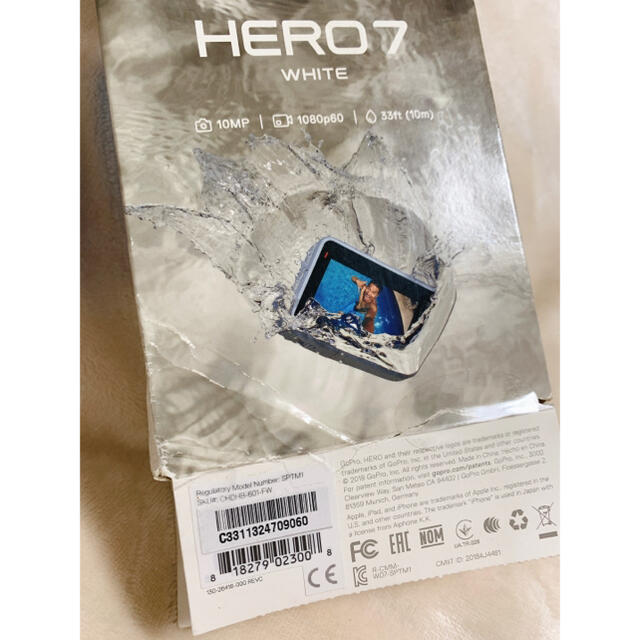 GoPro(ゴープロ)の週末限定お値下げ中GoPro HERO7 White（ゴープロ) スマホ/家電/カメラのカメラ(コンパクトデジタルカメラ)の商品写真